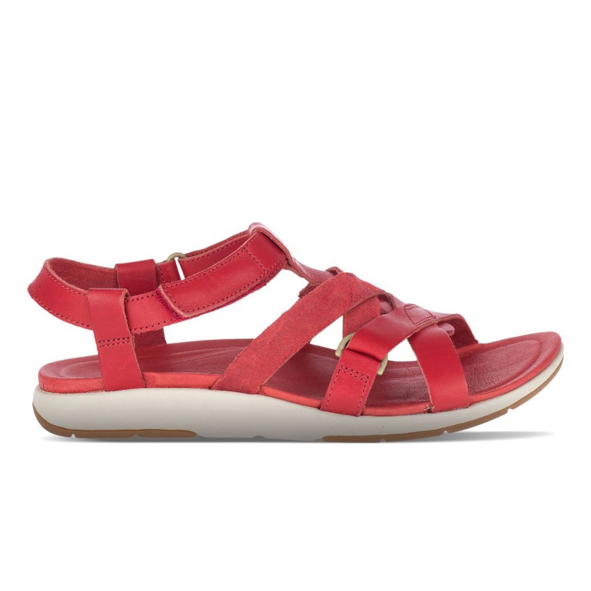 Sandales Merrell Kalari Shaw Strap Rouge Femme | O.Q.GYIO